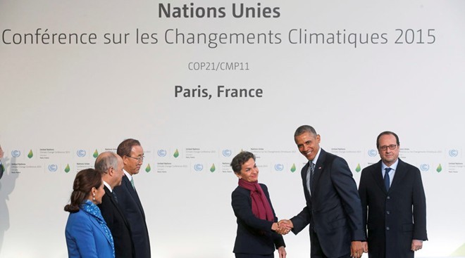 Differences remain in the draft agreement on climate change - ảnh 1